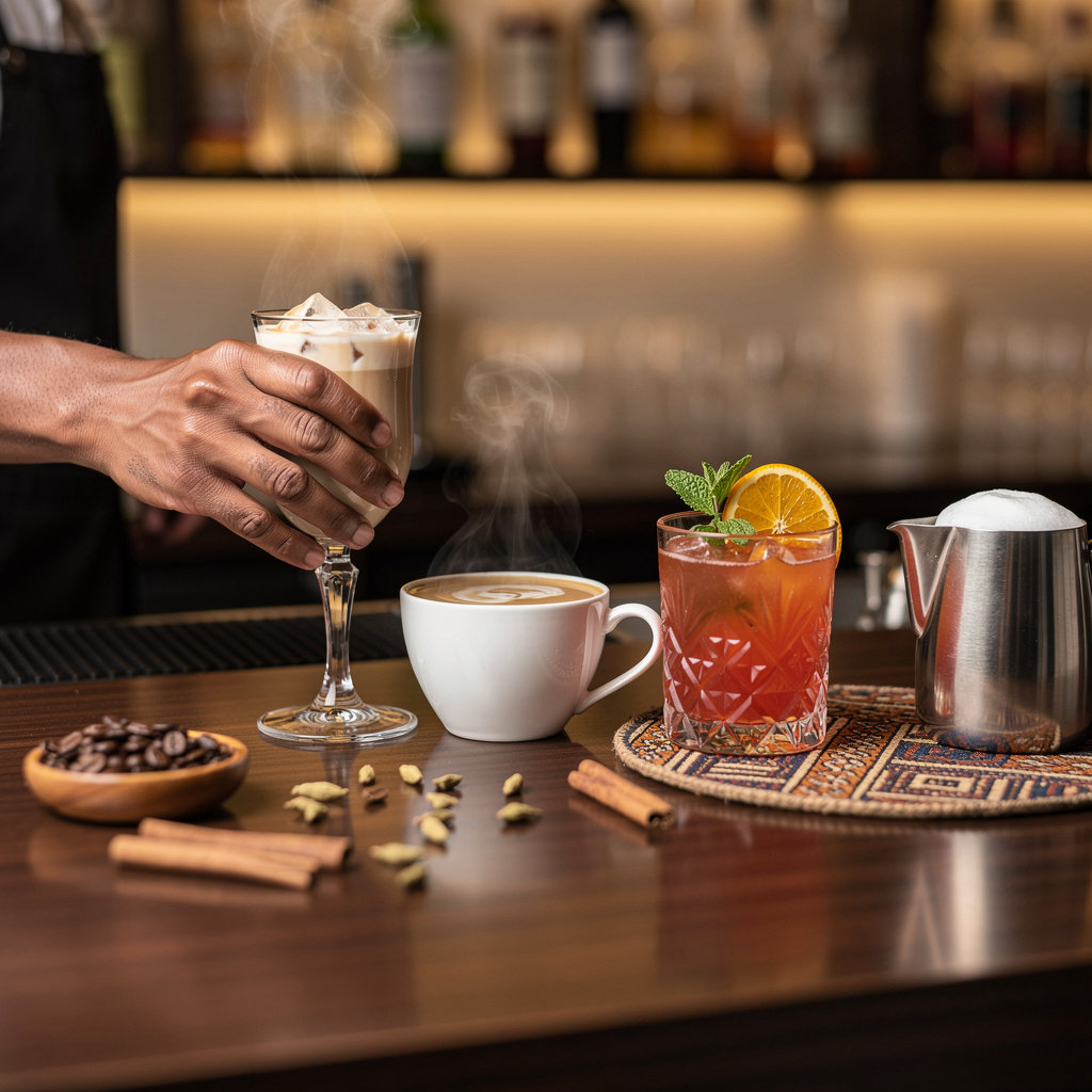 Guest Stars bar and coffee shop - premium beverages and relaxation space in Murang'a