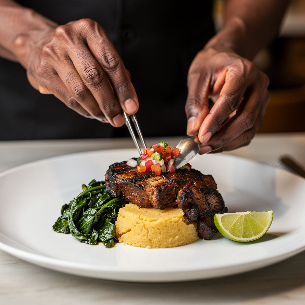 Guest Stars authentic Kenyan cuisine - traditional dishes featuring local ingredients prepared with cultural pride