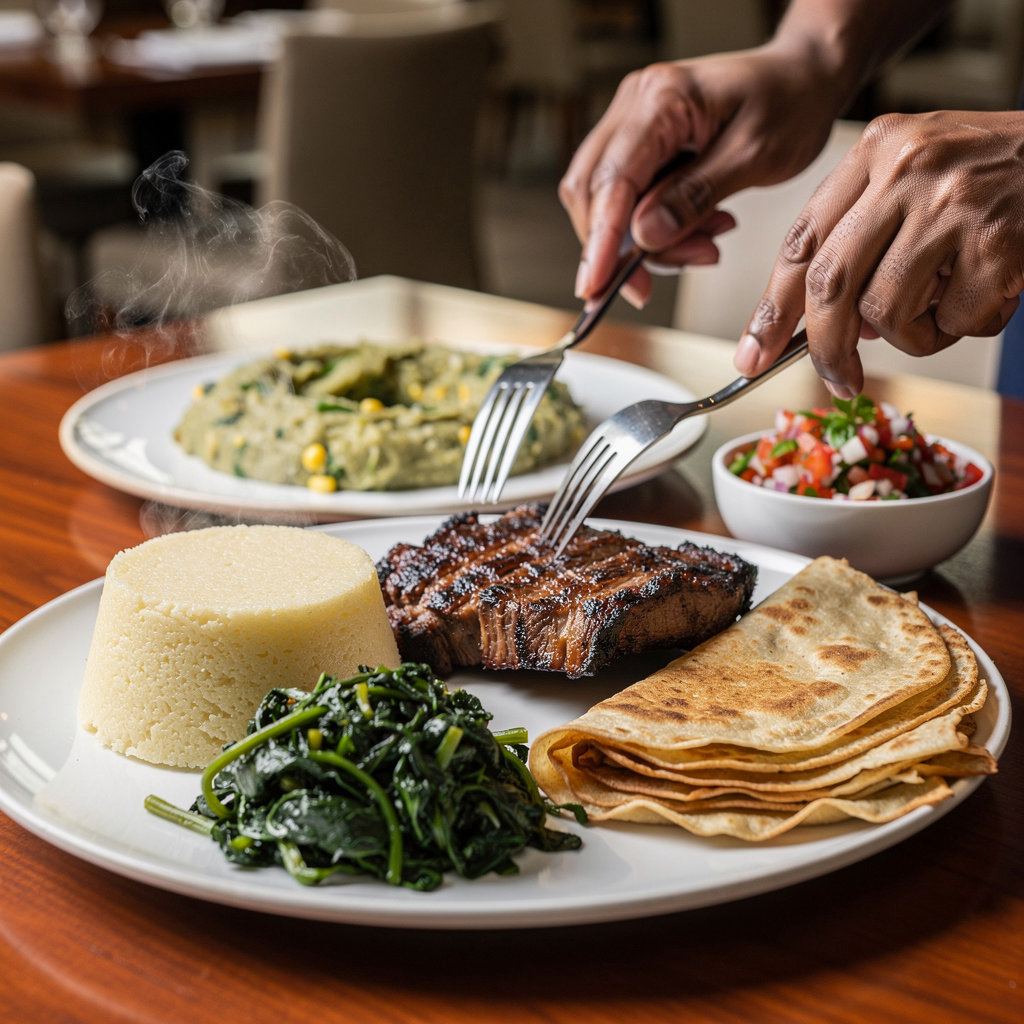 Guest Stars signature Kenyan dishes - authentic cuisine in Murang'a